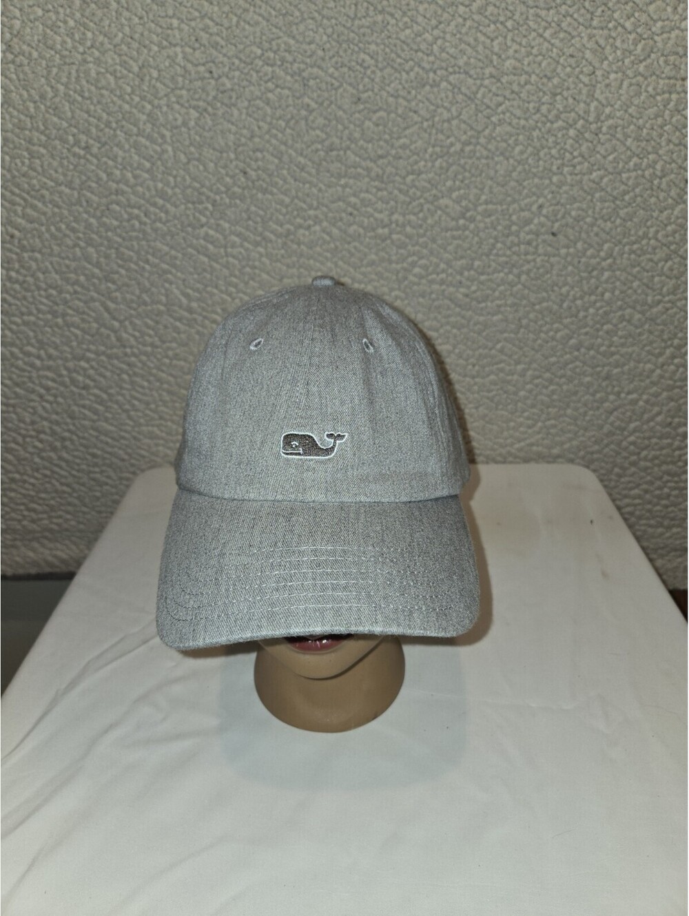 Vinyard Vines Womens Baseball Cap/Hat With Logo Gray Adjustable